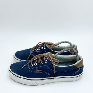 Mens Navy Blue Vans Shoes 